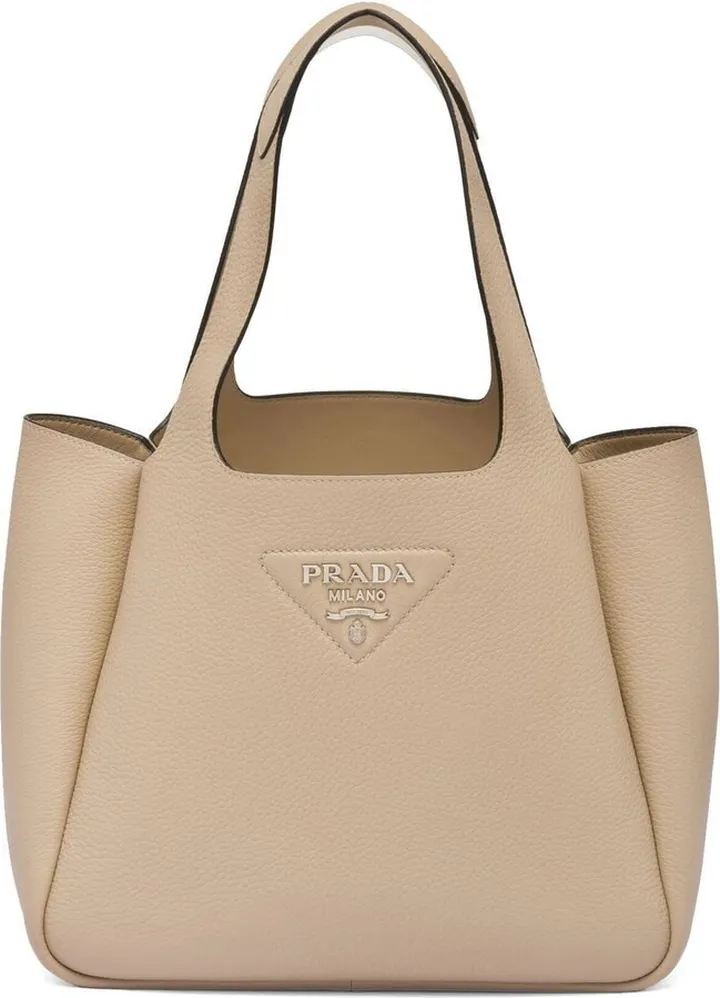 Logo Plaque Tote Bag
