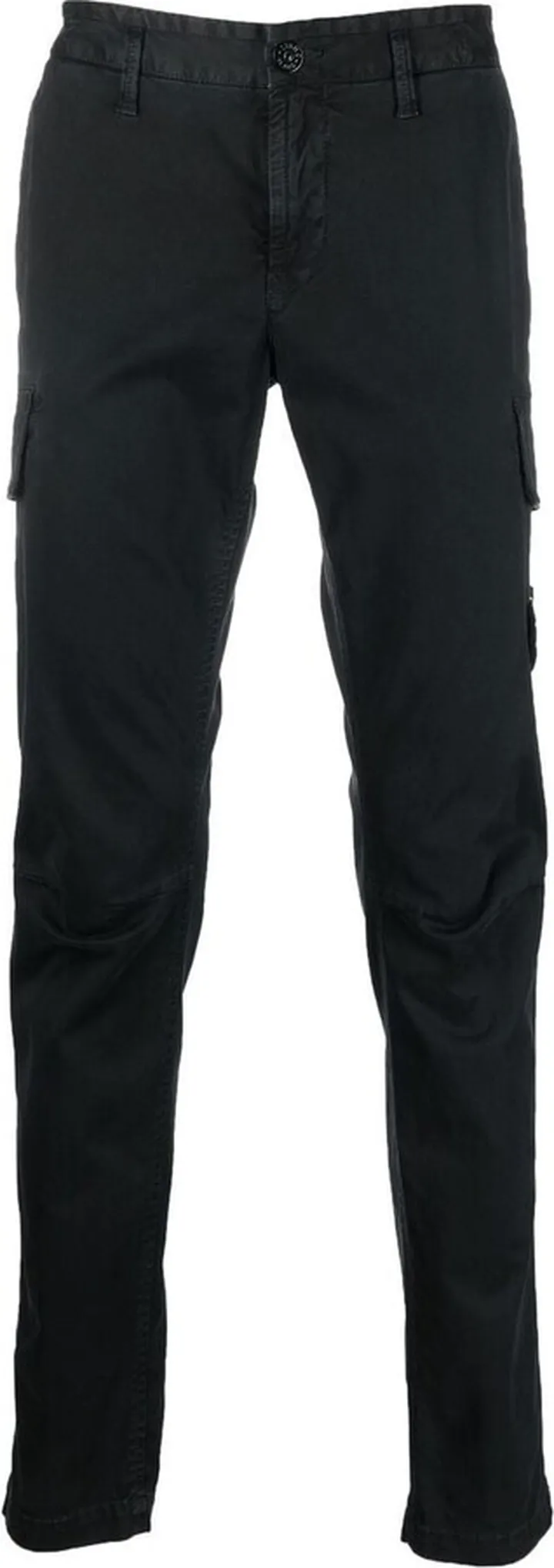 Slim-Cut Cargo Trousers
