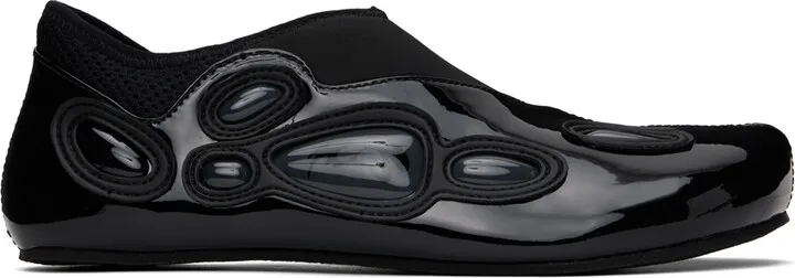 Rombaut Black Alien Barefoot Slippers