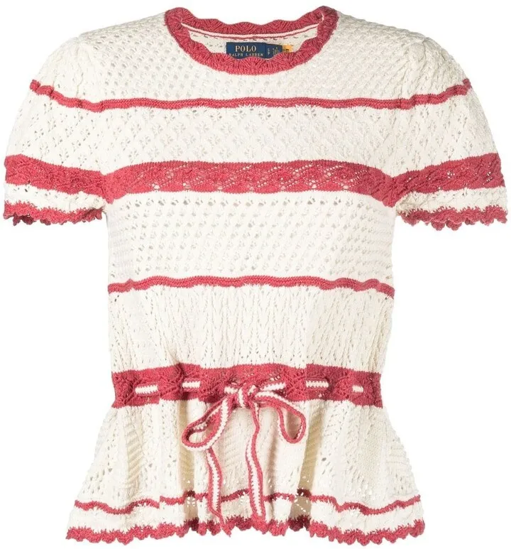 Short Sleeve Knitted Top