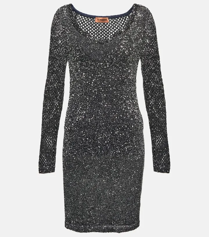Sequined minidress