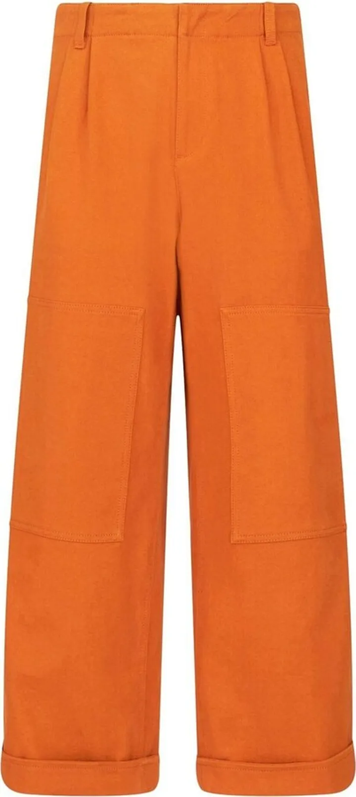Wide-Leg Long-Length Trousers