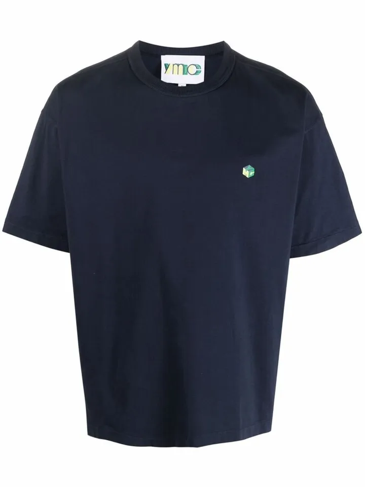 logo-print cotton T-shirt