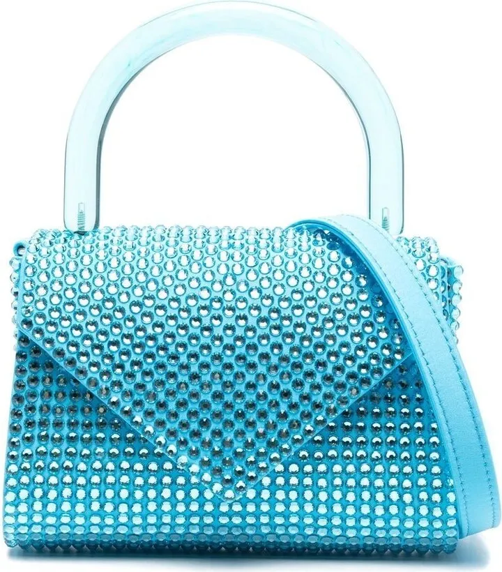 Cookie crystal-embellished tote bag