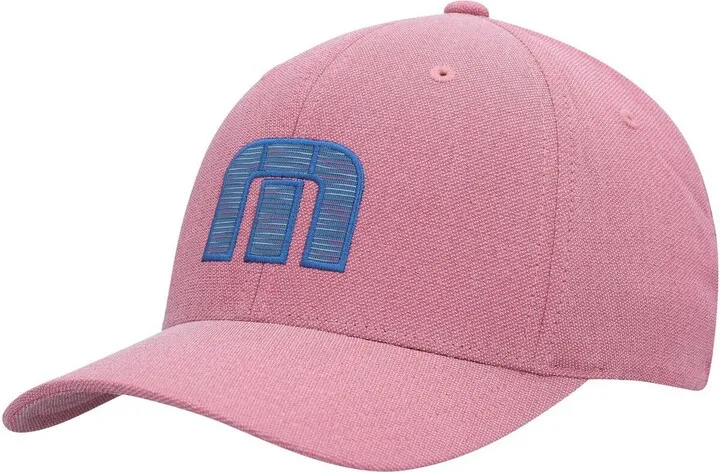 Men's Travis Mathew Heather Red Caribbean Flex Hat