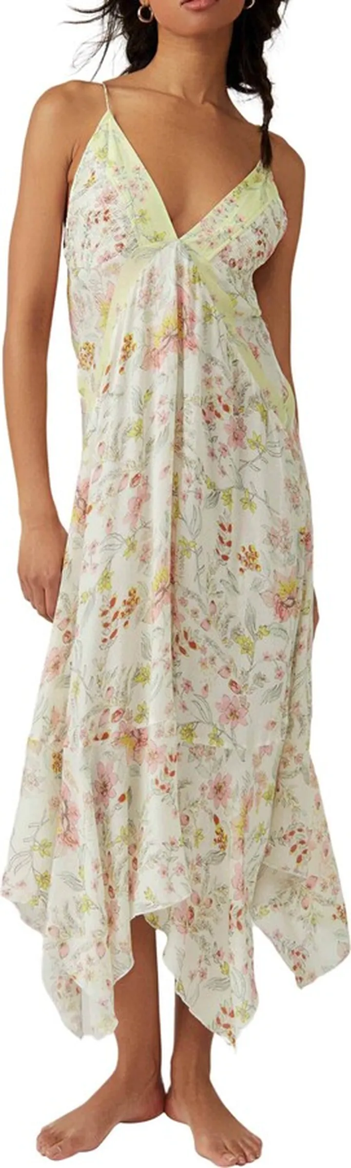 There She Goes Floral Print Sundress