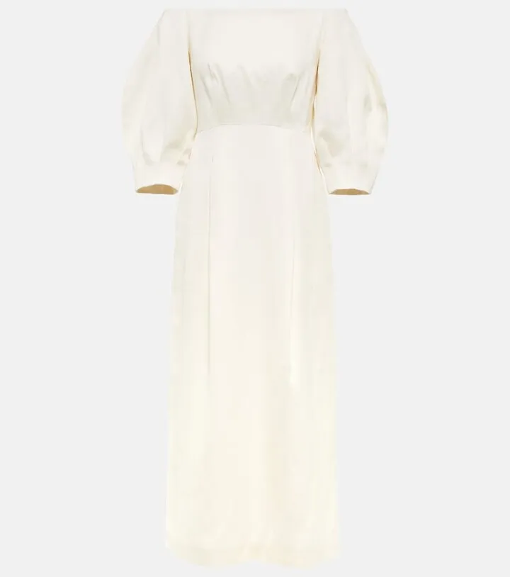 Majano linen midi dress