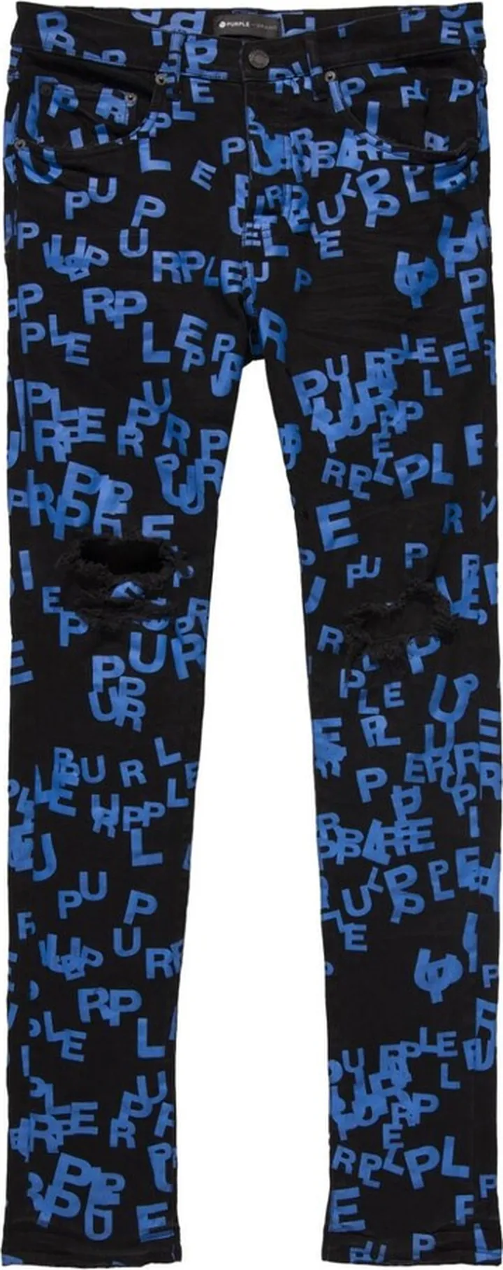 Logo-Print Skinny Jeans