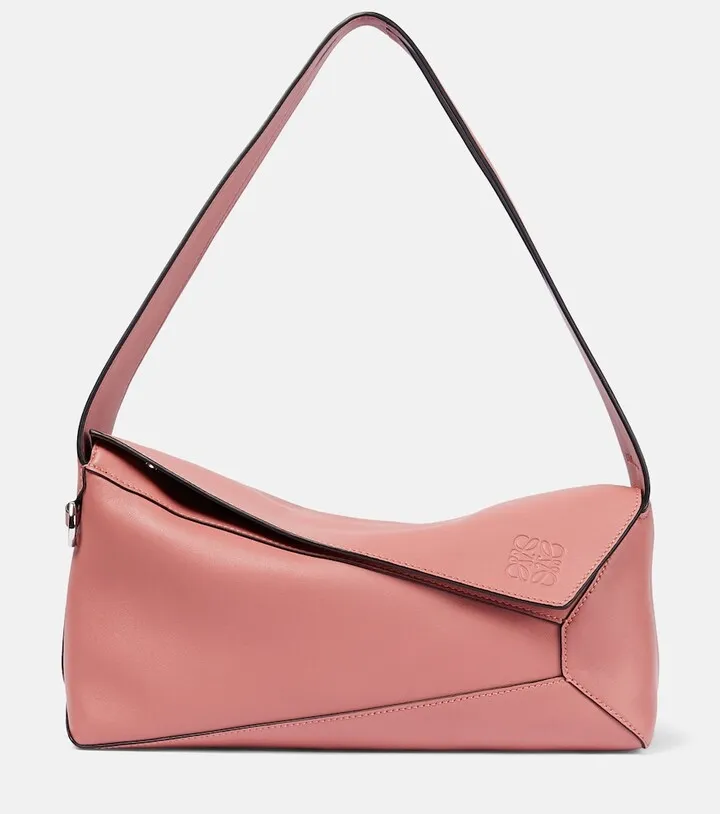 Puzzle Small leather shoulder bag