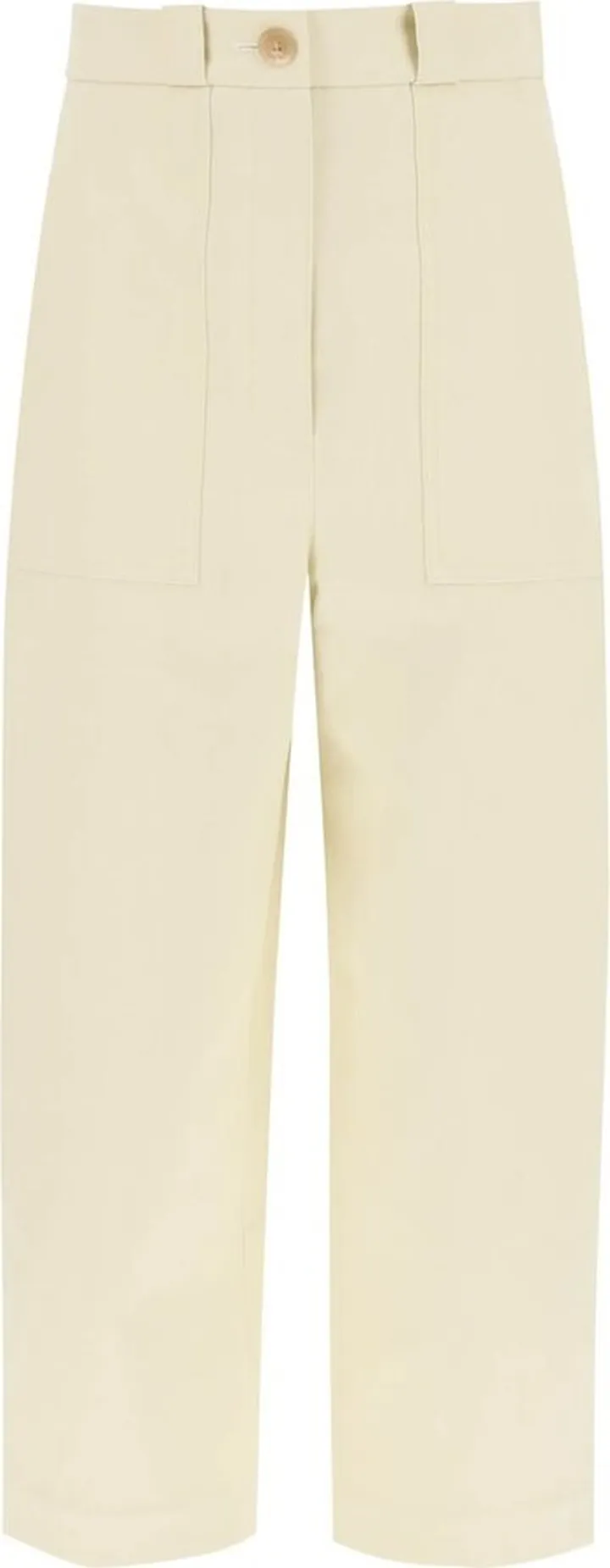 Khaite Straight-Leg Wide Trousers