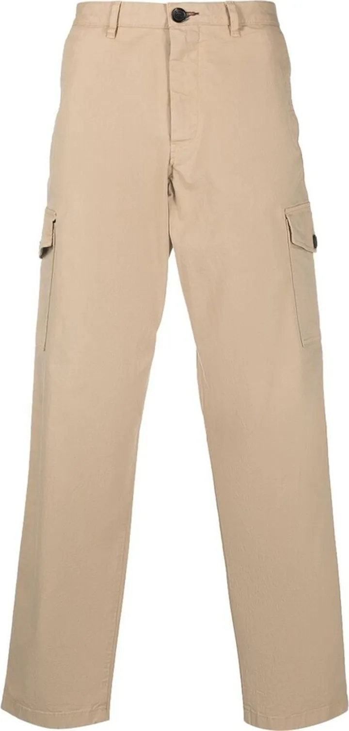 Straight Leg Cargo Trousers