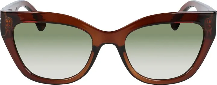 Heritage 55mm Gradient Butterfly Sunglasses