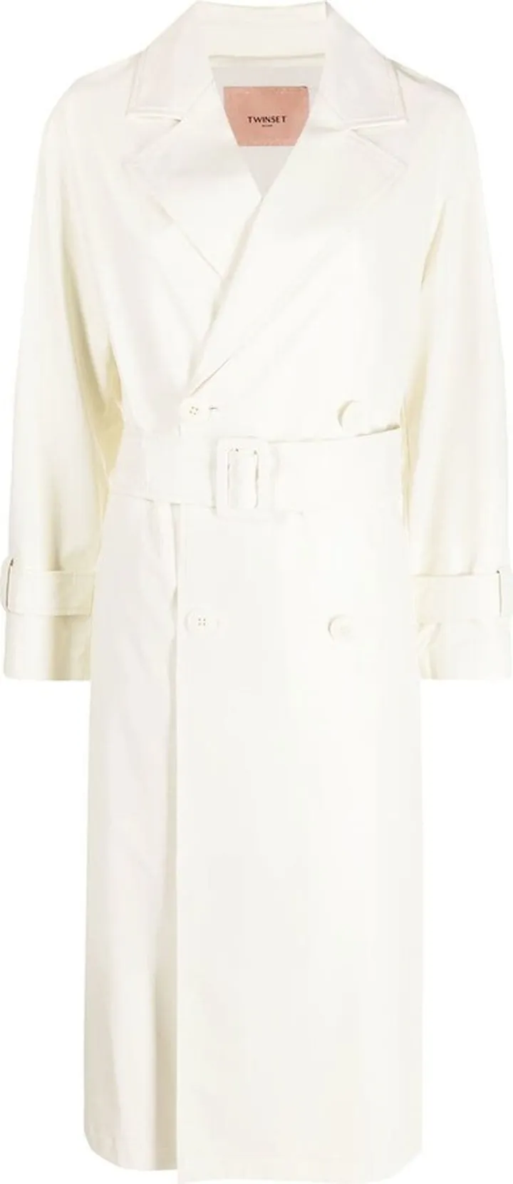 Belted Double-Breasted Coat