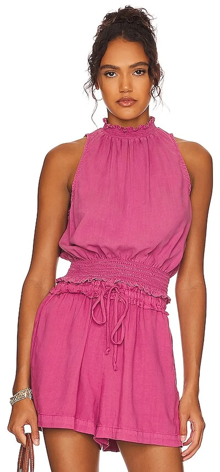 Smocked Halter Top
