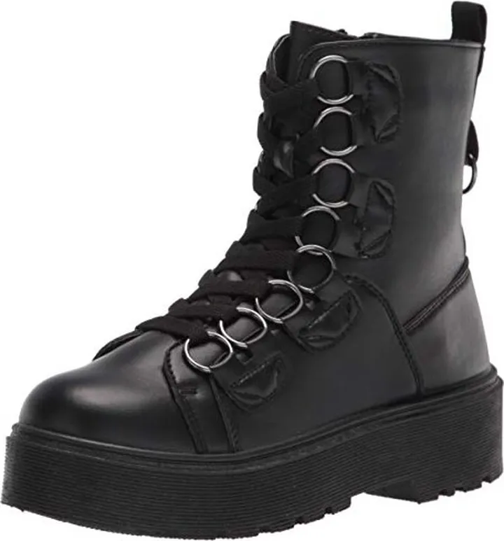 YOKI Womens Comfort Combat Boot