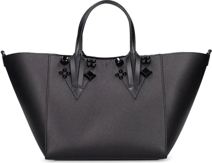 Cabachic small leather tote bag