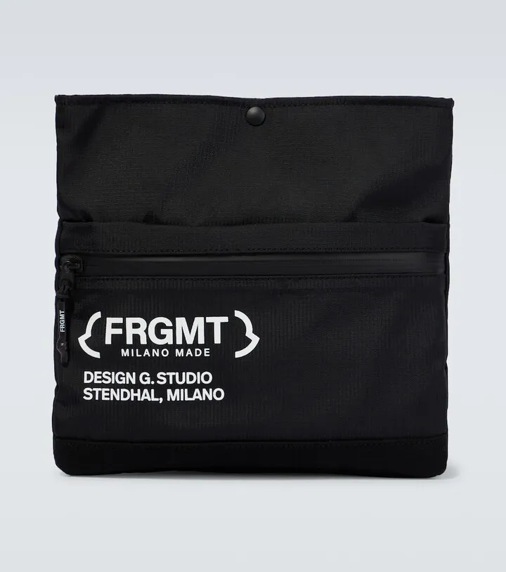7 Moncler FRGMT Hiroshi Fujiwara logo shoulder bag