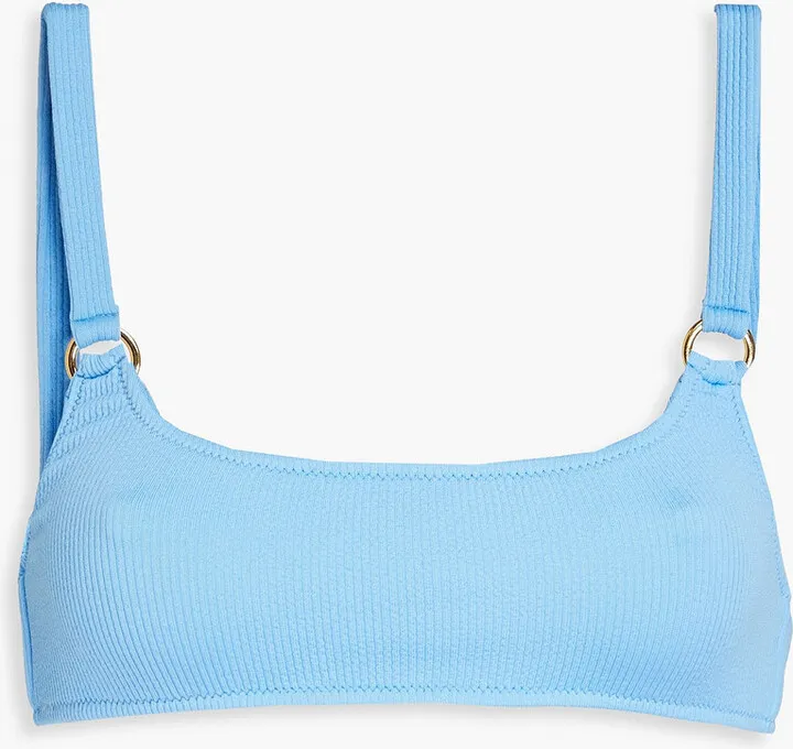 Bari ribbed bikini top