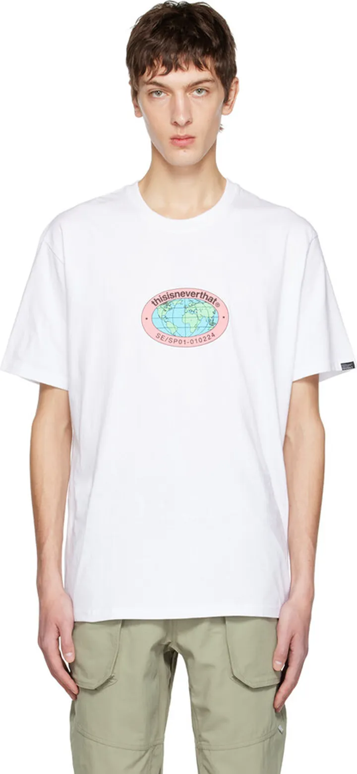 thisisneverthat White Globe T-Shirt