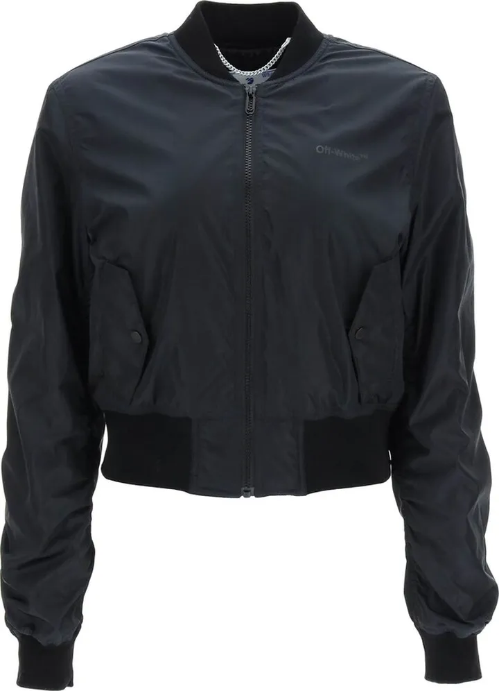 Diagonals Light Bomber Jacket