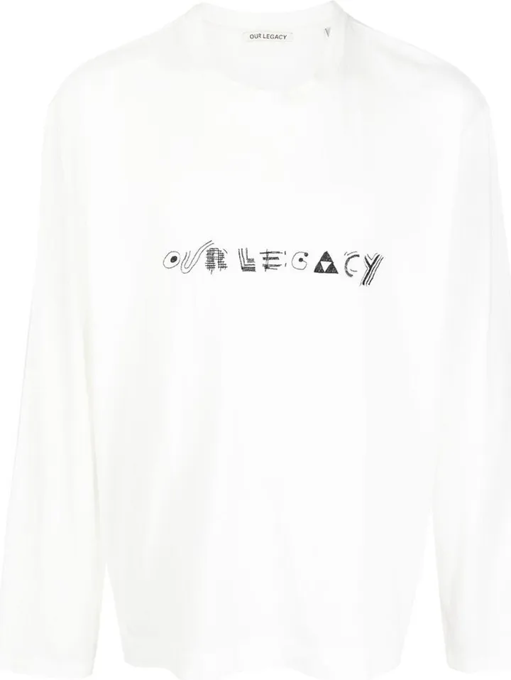 logo-print cotton T-shirt