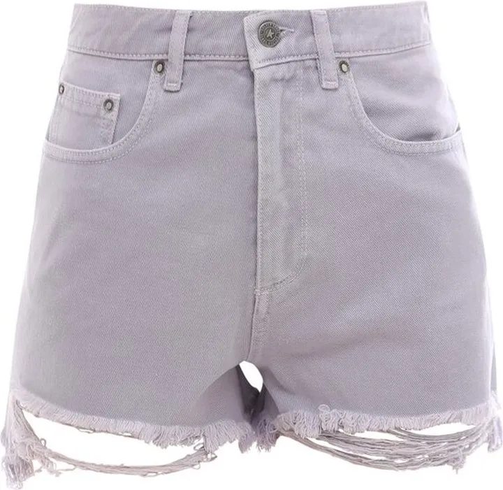 Golden Goose Deluxe Brand Distressed Hem Denim Shorts