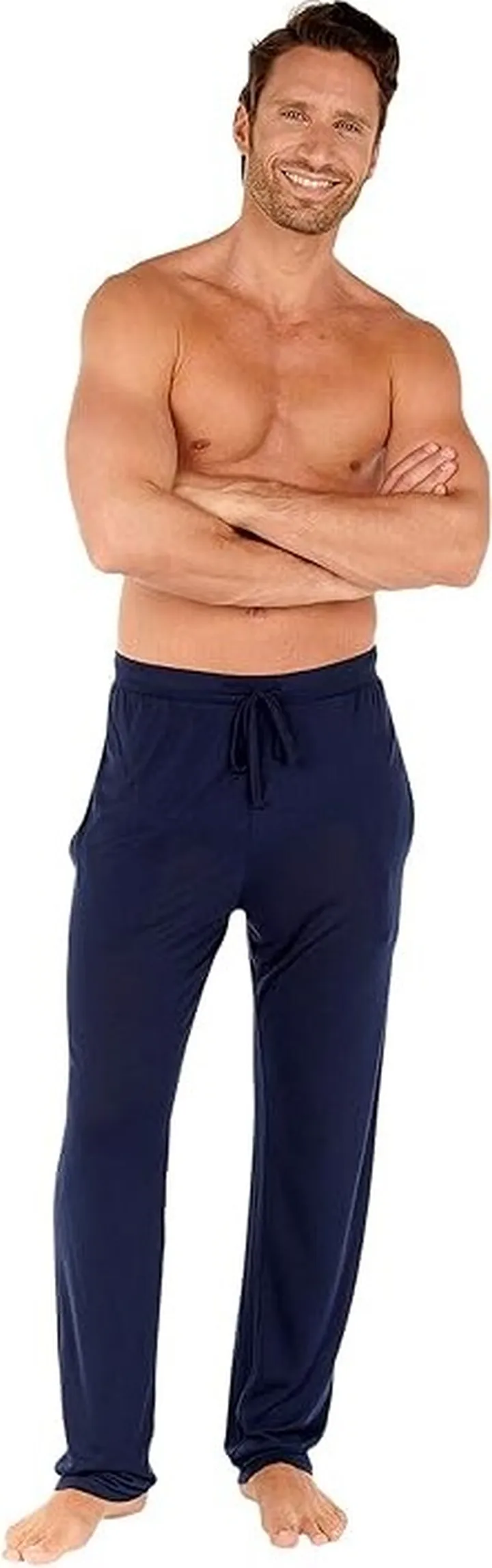 HOM Cocooning Modal Lounge Pants (Navy) Men's Pajama
