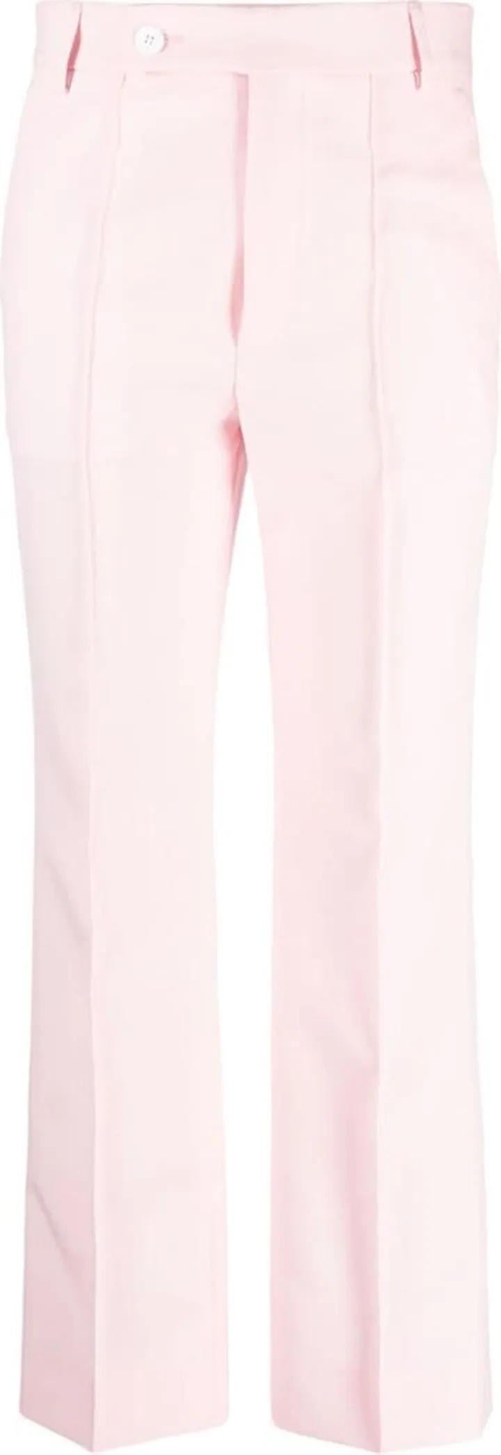 High-Waist Cropped Trousers