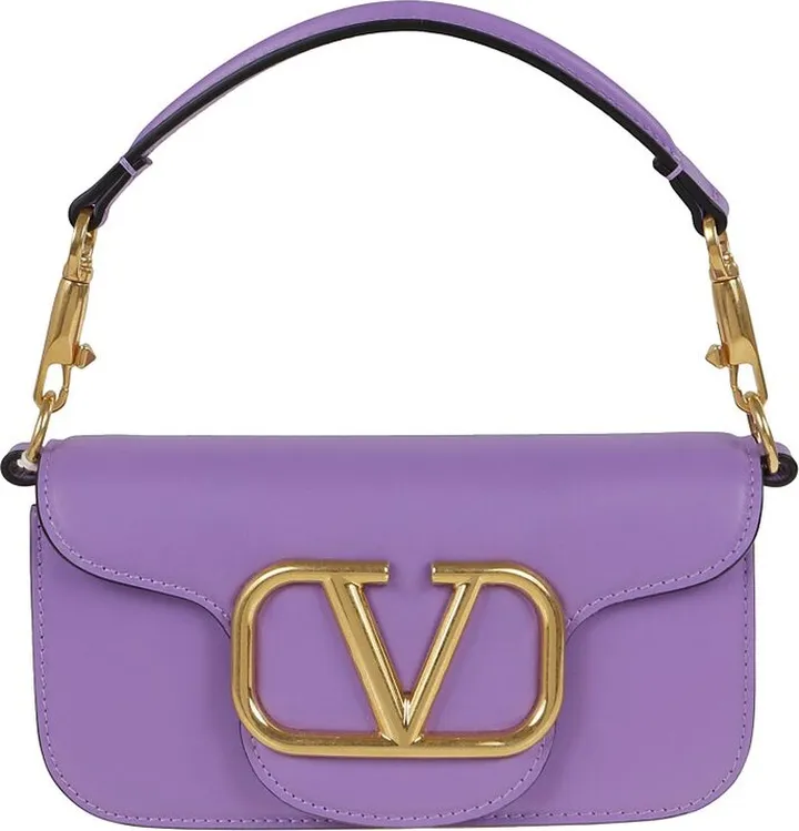 Valentino Locò Logo Plaque Small Shoulder Bag