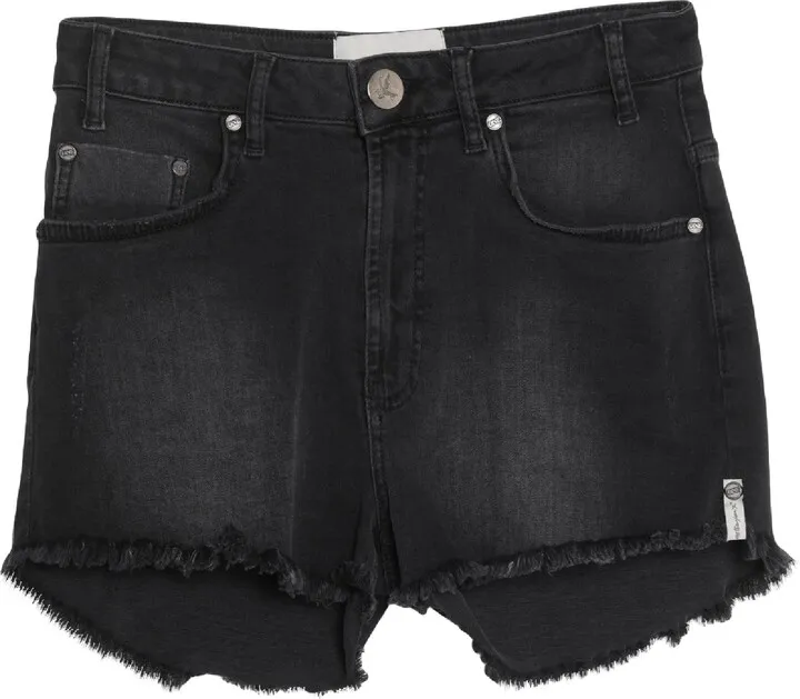 Denim Shorts Black