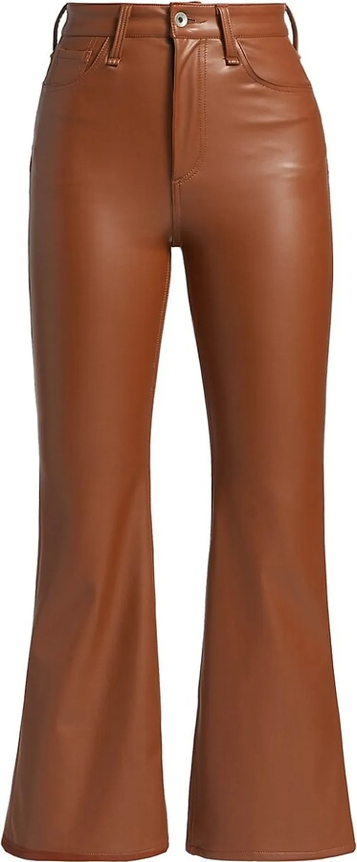 Casey Flared Faux Leather Pants