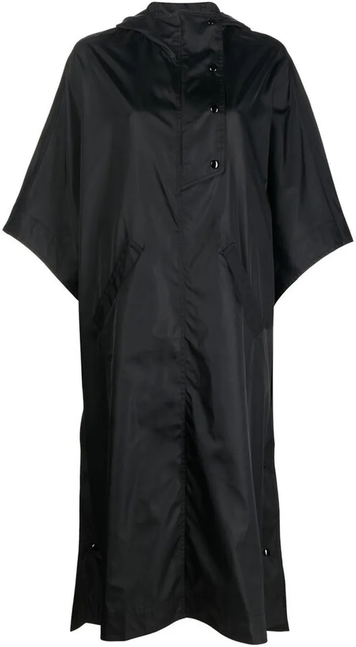 Logo-Print Rain Coat