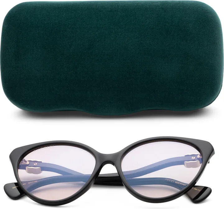 57mm Designer Cat Eye Sunglasses
