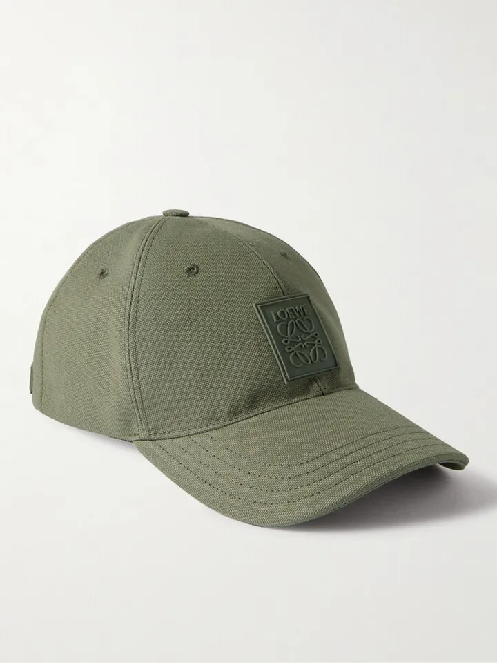 Logo-Appliquéd Cotton-Piqué Baseball Cap