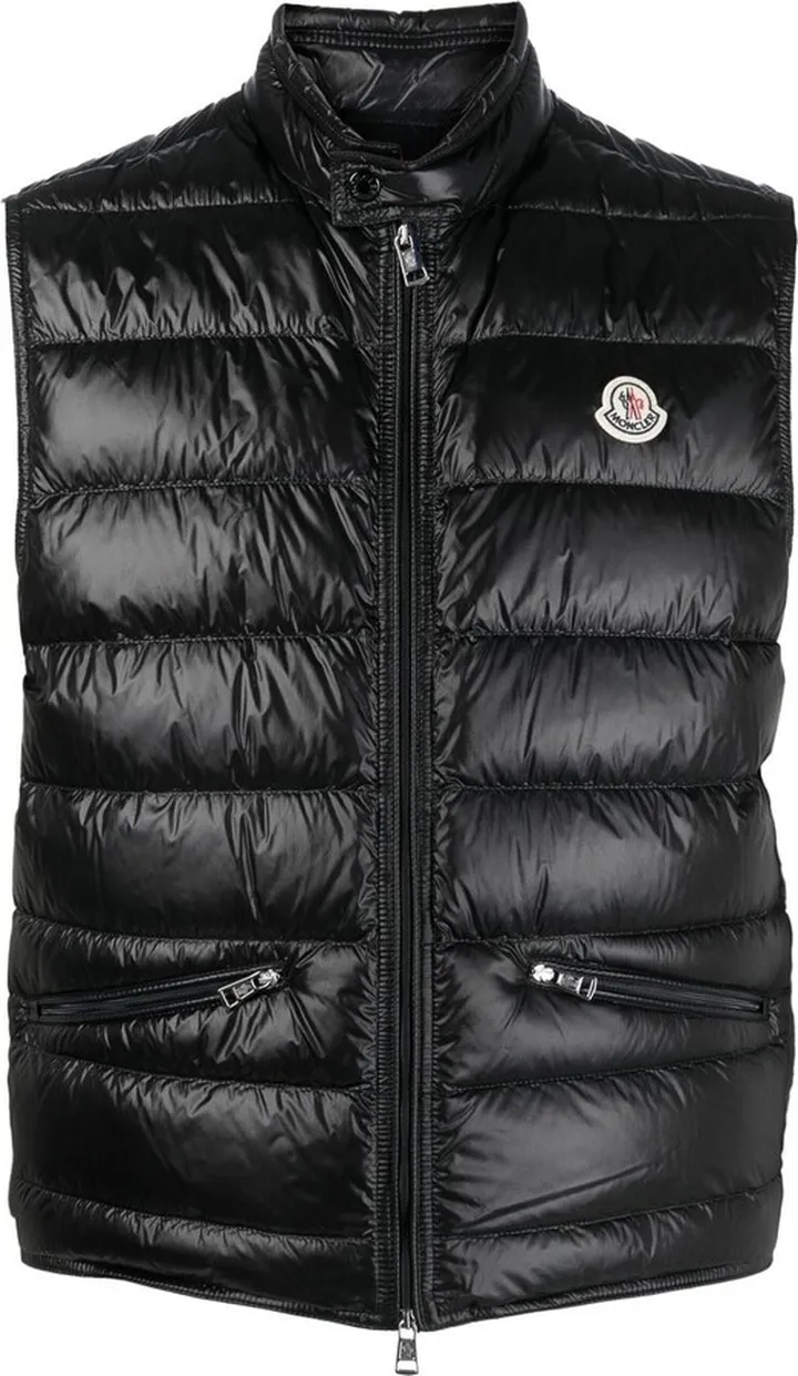 Quilted Logo Gilet