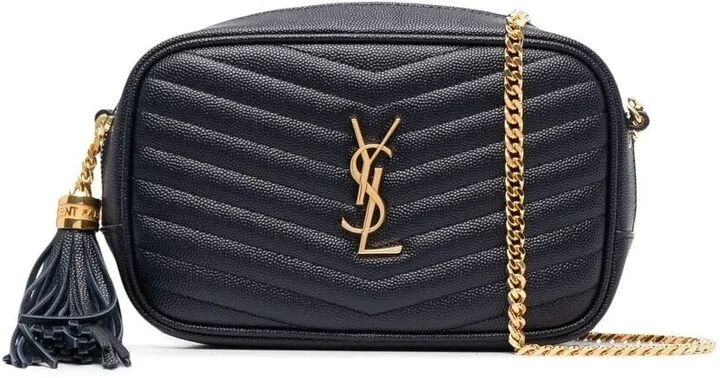 Lou leather camera bag