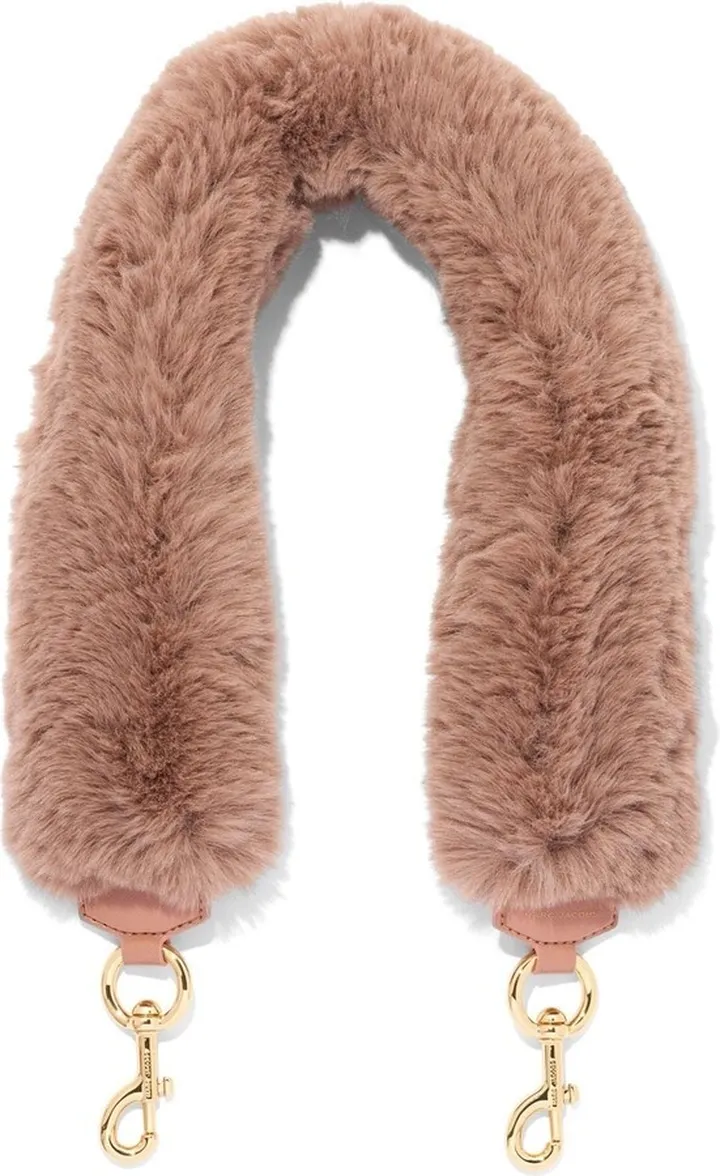 'The Shoulder Strap' faux-fur strap