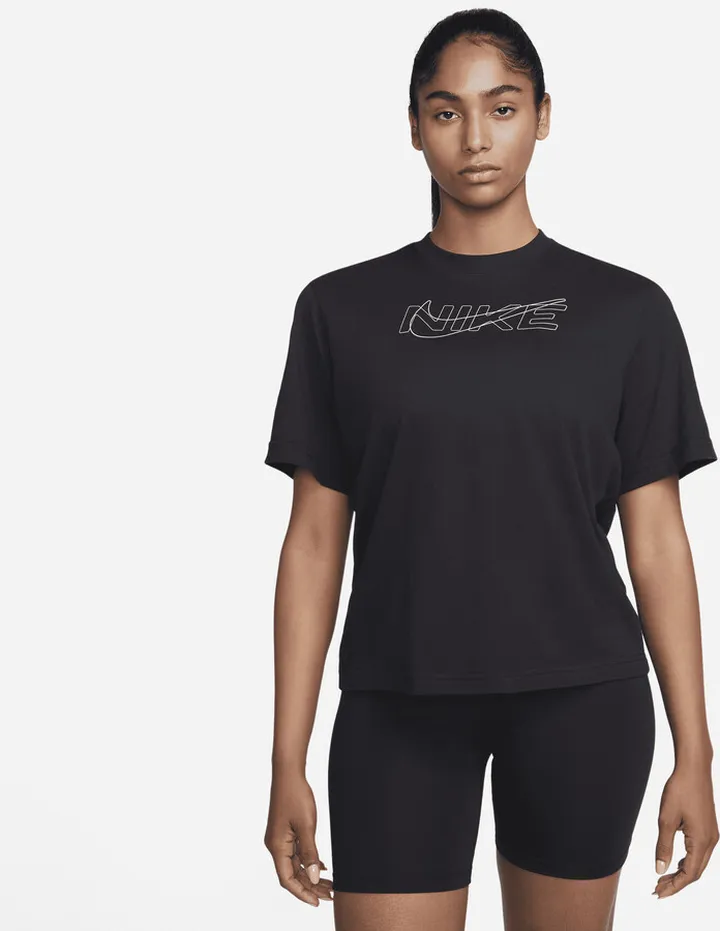 Nike Women's Dri-FIT T-Shirt in Black
