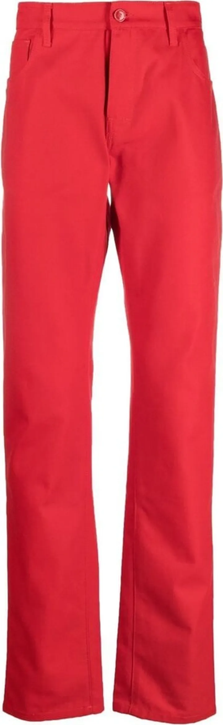 Logo Plaque Straight-Leg Trousers