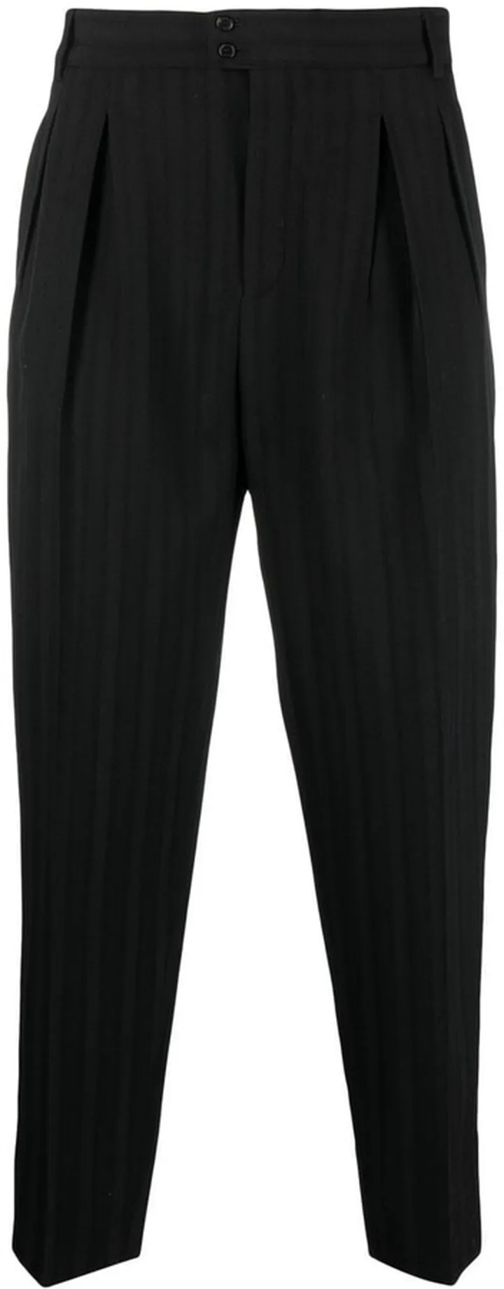 Striped Tapered Trousers