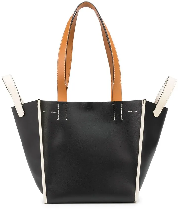 large Mercer leather tote bag