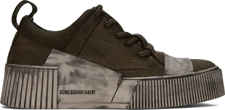 Boris Bidjan Saberi Khaki Bamba 2.1 Sneaker