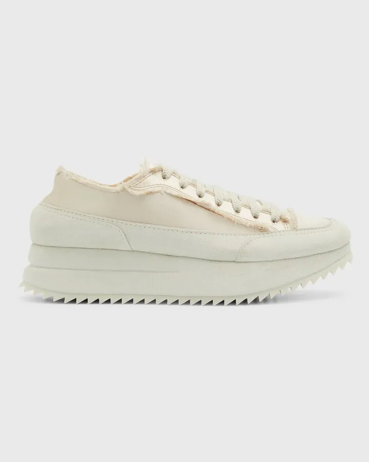 Orella Frayed Platform Sneakers