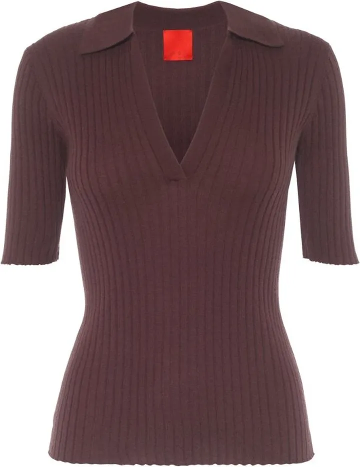 Cashmere In Love Wool-Cashmere Summer Polo Shirt