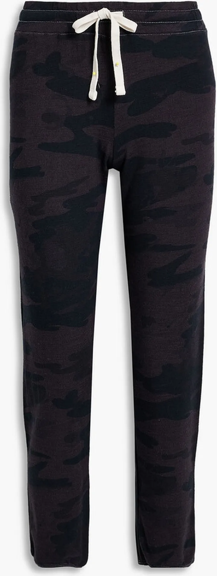 Camouflage French terry track pants