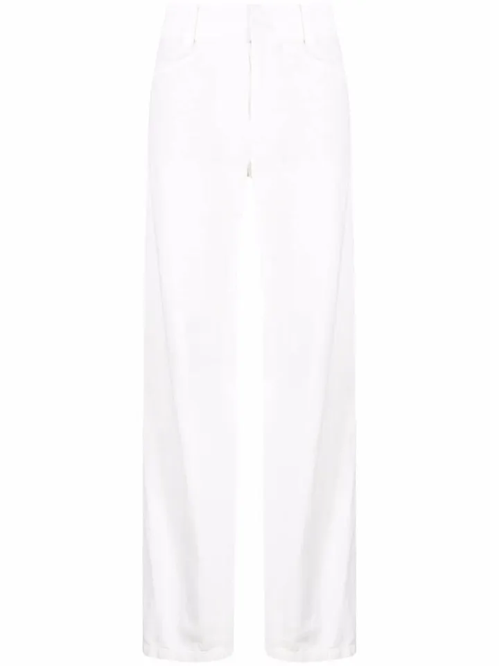 Straight-Leg Trousers