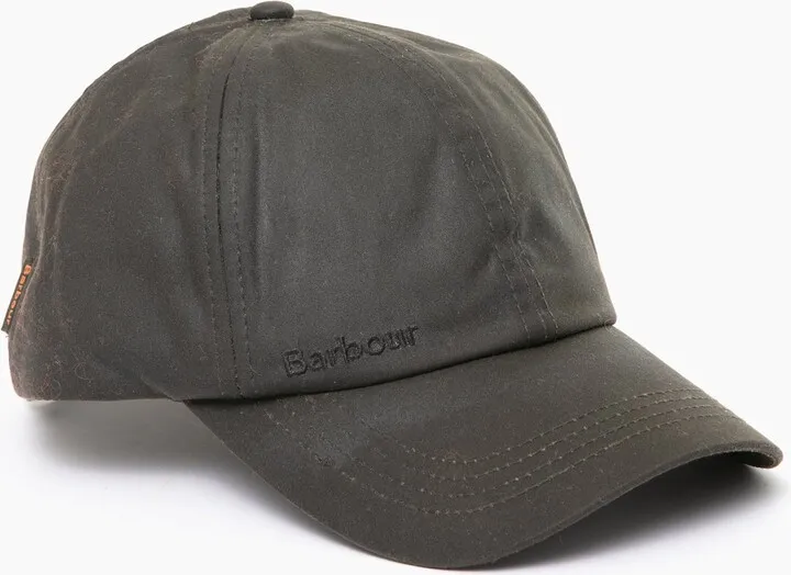 Olive Wax Sports Cap