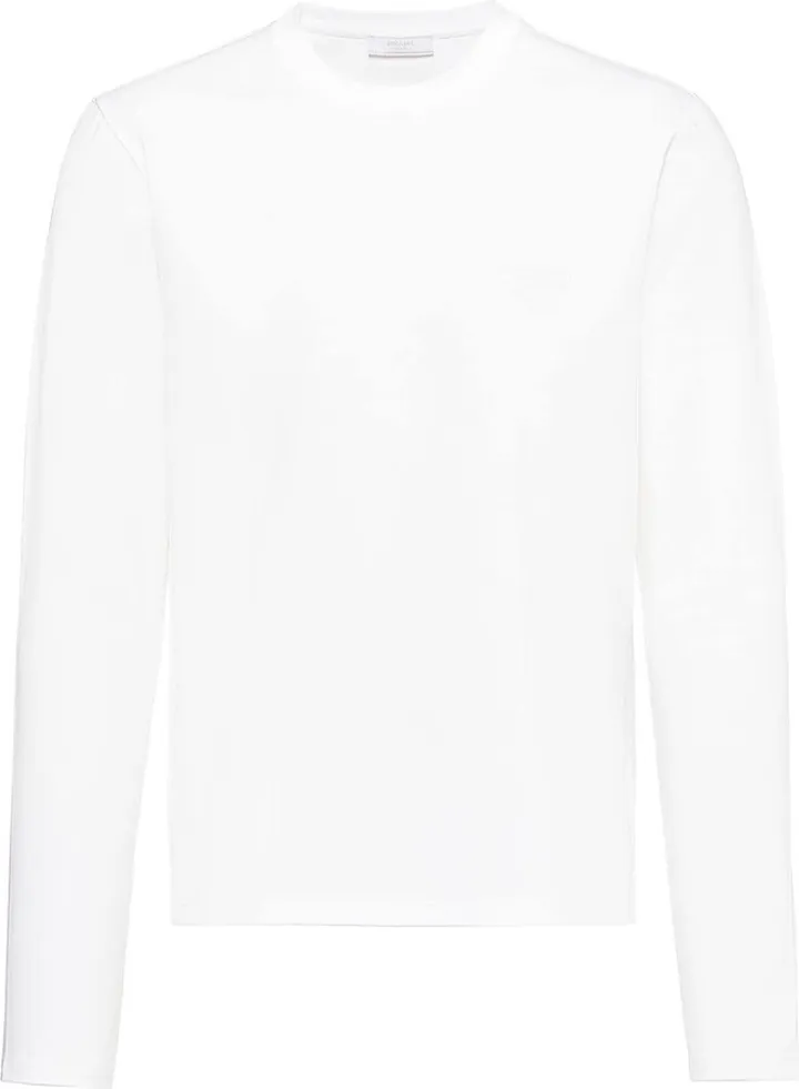 logo plaque long-sleeved T-shirt