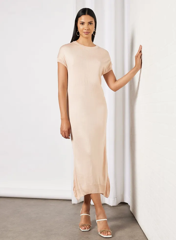 Knit Dress Pink