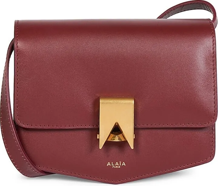 Small Le Papa Leather Shoulder Bag